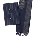 DRAVINAM Trends Women Unstitched Cotton Suit Material with Embroidered Dupatta