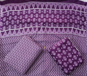DRAVINAM Trends Jaipuri Print Cambric Cotton Unstitched Salwar Suit Dress Material for Women with Mulmul Cotton Dupatta