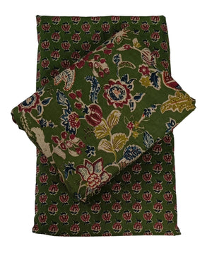 DRAVINAM Trends Jaipuri Print Cambric Cotton Unstitched Salwar Suit Dress Material for Women (Kurta Pant Fabric set)