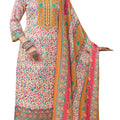 DRAVINAM Trends Women's Winter Wear Pure Viscose Woolen Pashmina Digital Kani Printed Swaroski Work Unstitch Salwar Suit Dress Material with Pure Digital Viscose Pashmina Woolen Warm Shawl Dupatta