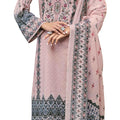 DRAVINAM Trends Kurti 2.50 mtrs, PURE COTTON DYED (2.7 m),PURE LAWN MULMUL DIGITAL PRINT COTTON DUP (2.25|Pink