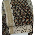 DRAVINAM Trends Women's Jaipuri Pure Cotton Handmade Floral Block Bagh Print Unstitched Dress Material Set with Dupatta (Top, Bottom, and Dupatta Fabric)