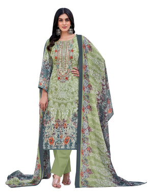 DRAVINAM Trends Kurti 2.50 mtrs, PURE COTTON DYED (2.7 m),PURE LAWN MULMUL DIGITAL PRINT VOIL DUP (2.25|Black