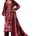 DRAVINAM Trends Women's Winter wear unstitched Printed Woollen Pashmina Salwar Suit Dress Material with Pashmina Printed Shawl Dupatta