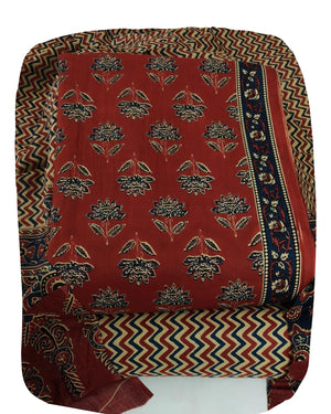 DRAVINAM Trends Jaipuri Print Cambric Cotton Unstitched Salwar Suit Dress Material for Women with Mulmul Cotton Dupatta