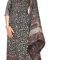 DRAVINAM Trends Women's Digital Printed Pashmina Unstitched Salwar Suit Dress Material with Nazneen Printed Dupatta