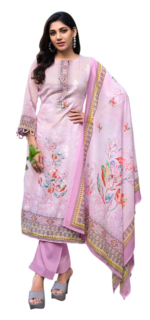 DRAVINAM Trends Cotton Printed Kurta Set