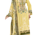 DRAVINAM Trends Unstitched Pakistani Print Embroidered Pure Rayon Salwar Suit Dress Materials with Cotton Dupatta