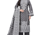 DRAVINAM Trends Heavy Pashmina Spun Digital Style Kani Kashmiri Printed Unstitched Salwar Suit for Women with Siroski Work and Printed Pashmina Shawl Dupatta
