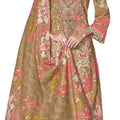 DRAVINAM Trends Women's Unstitched Premium Cotton Embroidered Suit Material - Cambric Cotton Pakistani Printed Embroidered Kameez II Cotton Bottoms II Cotton Malmal Printed Dupatta