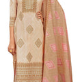 Unstitched Print Cotton Salwar Suit Dress Materials with Dupatta