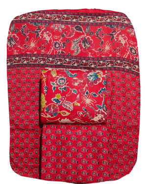DRAVINAM Trends Jaipuri Print Cambric Cotton Unstitched Salwar Suit Dress Material for Women with Mulmul Cotton Dupatta