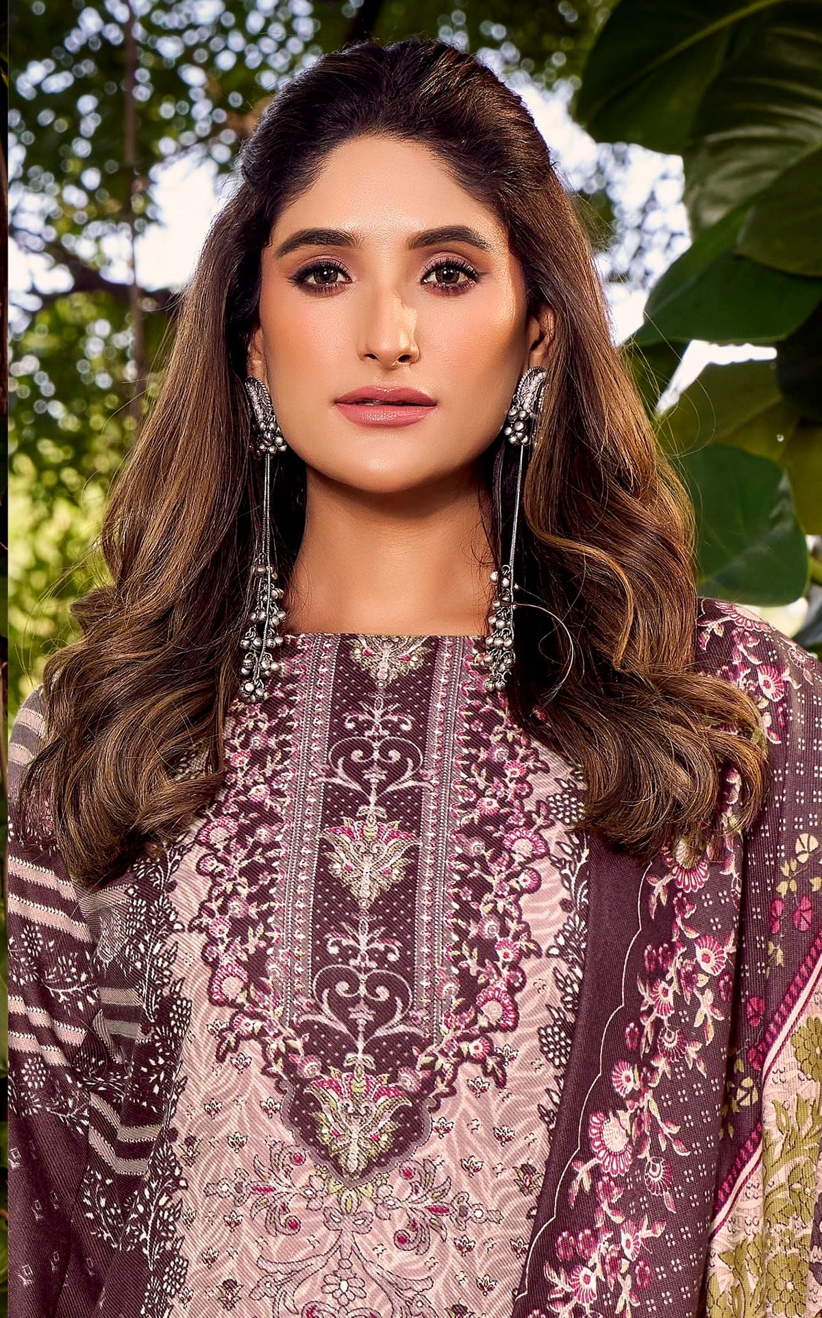 DRAVINAM Trends Women's Winter wear unstitched Printed Woollen Pashmina Salwar Suit Dress Material with Pashmina Printed Shawl Dupatta