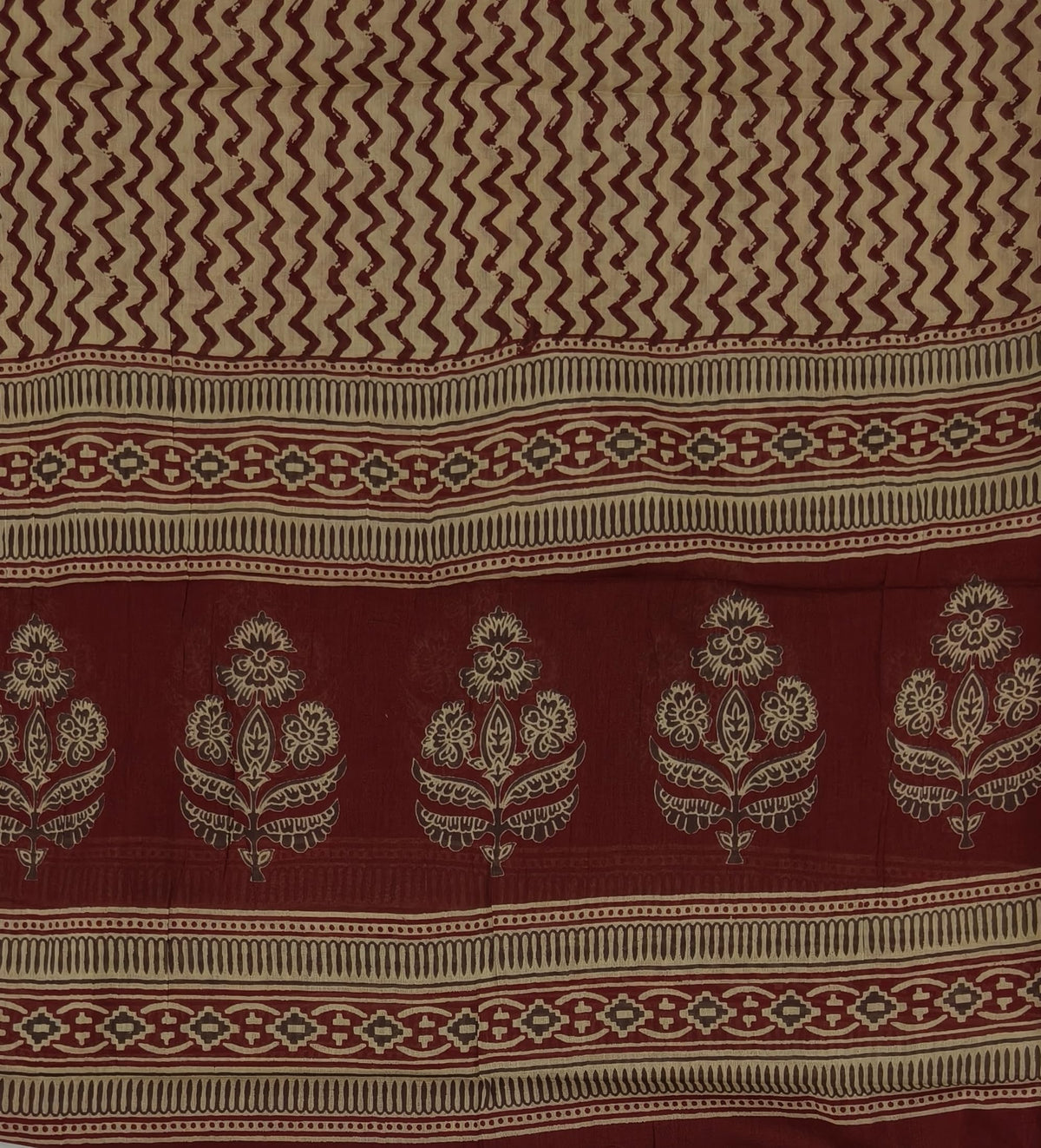 DRAVINAM Trends Jaipuri Print Cambric Cotton Unstitched Salwar Suit Dress Material for Women with Mulmul Cotton Dupatta