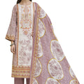 DRAVINAM Trends Kurti 2.50 mtrs, Pure Cotton Salwar (3 mtrs apx), Pure Cotton Mal Mal Print (2.30|Onion Pink