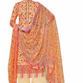 DRAVINAM Trends Women's Cotton Embroidered Unstitiched Dress Material