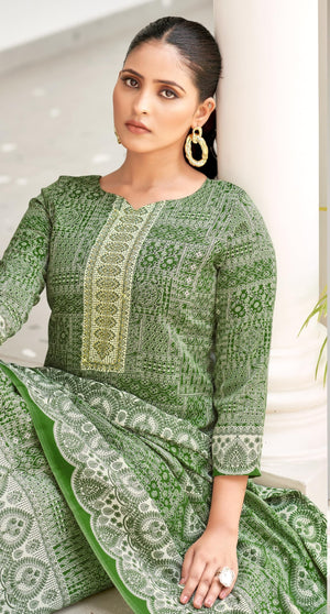 DRAVINAM Trends Pashmina Spun Digital Style Printed Unstitched Salwar Suit for Women with Twill Printed Shawl Dupatta