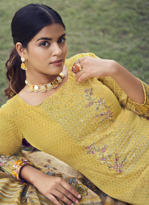 DRAVINAM Trends Women Unstitched Pakistani Print Embroidered Cotton Salwar Suit Dress Materials With Cotton Dupatta