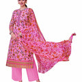 Women's Cotton Printed Unstitiched Dress Material with Dupatta