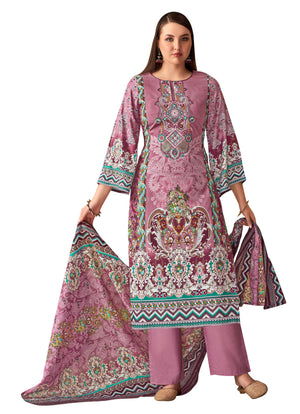 DRAVINAM Trends Women's Unstitched Dress Material