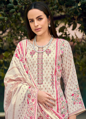 DRAVINAM Trends Kurti 2.50 mtrs,PURE COTTON SOLID DYED (2.7 m),PURE VISCOSE LAWN MULMUL DIGITAL PRINT BOX PALLU|Purple