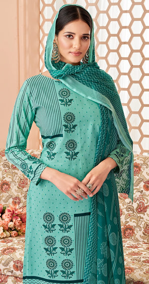 DRAVINAM Trends Womens Suit Set (Unstitch Dress Material)