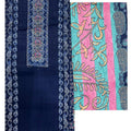 Women's Kashmiri Printed Pashmina Unstitch Salwar Suit Set – Includes 2.5 m Kameez, Heavy Spun Plain Bottom Fabric (Salwar, Pants, Dhoti, Palazzo, Chudidar Options), & 2.25 m Printed Shawl/Dupatta